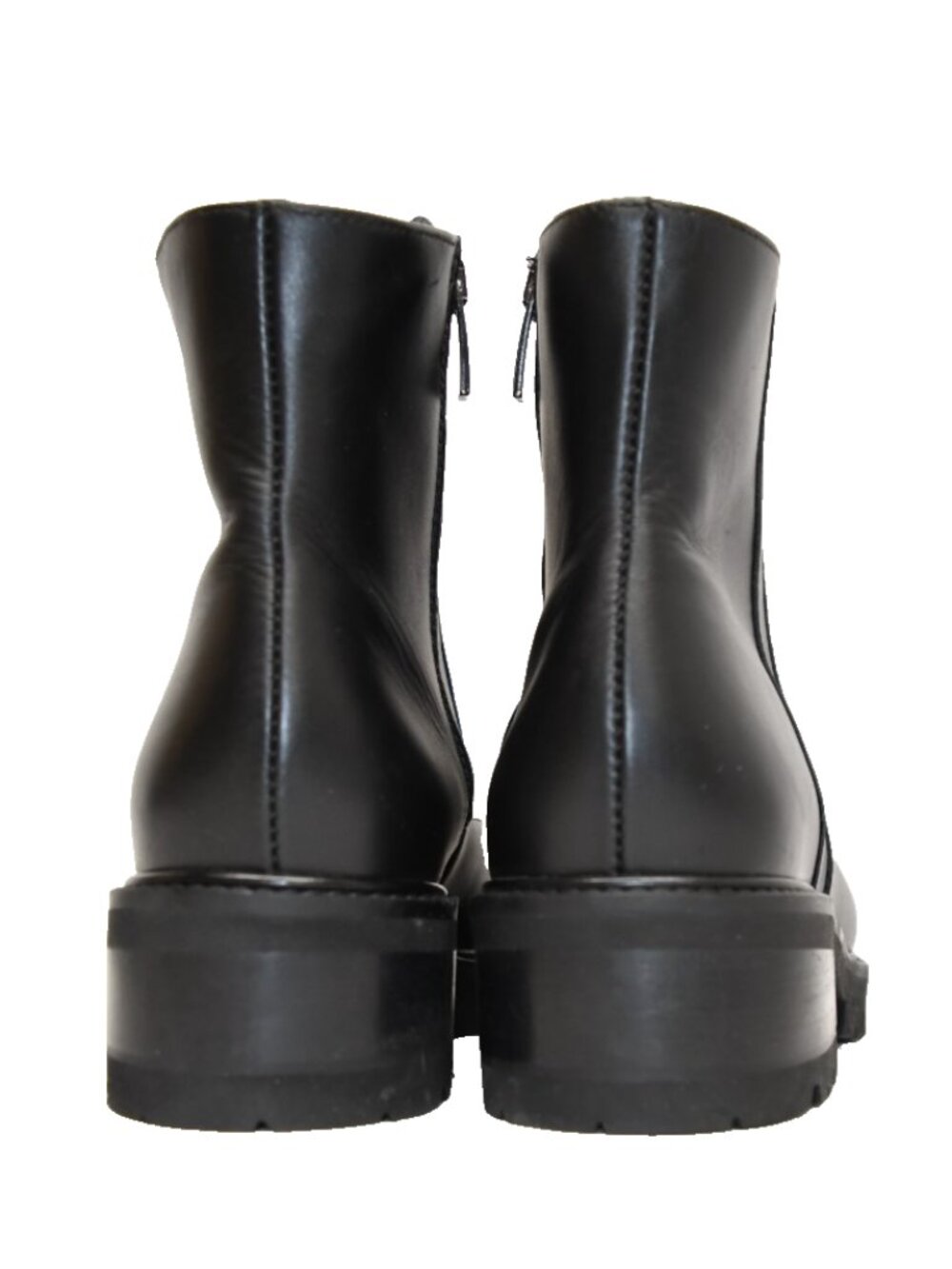 New! La Canadienne Black Cici City Dry Lug Sole Waterproof Leather 9.5 DD514A - Picture 5 of 7